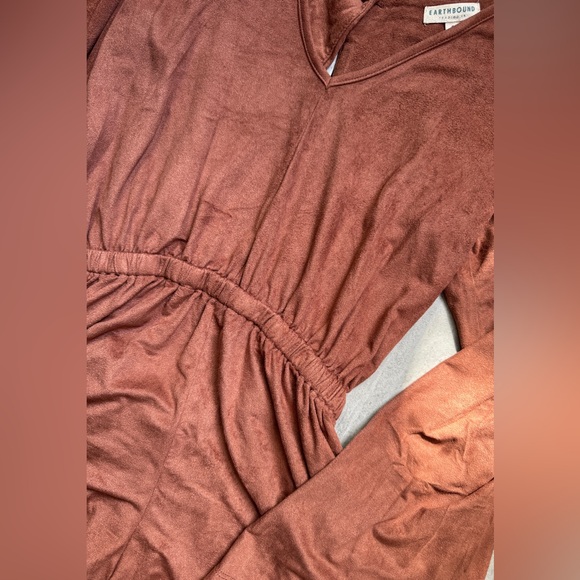 Earthbound suede romper - Picture 2 of 10